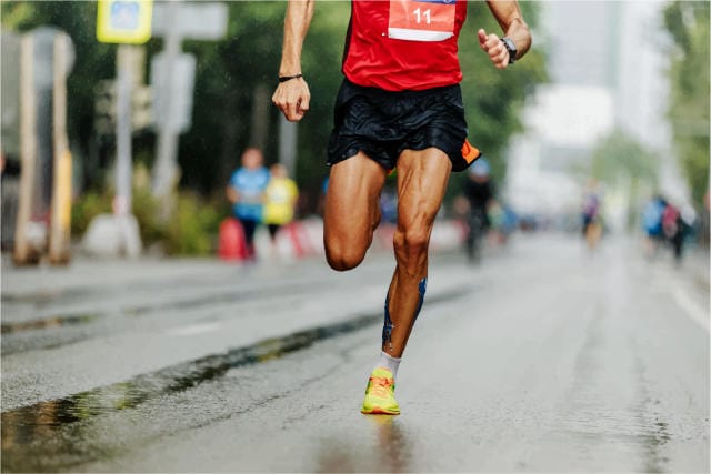Sports Massage for race day recovery.